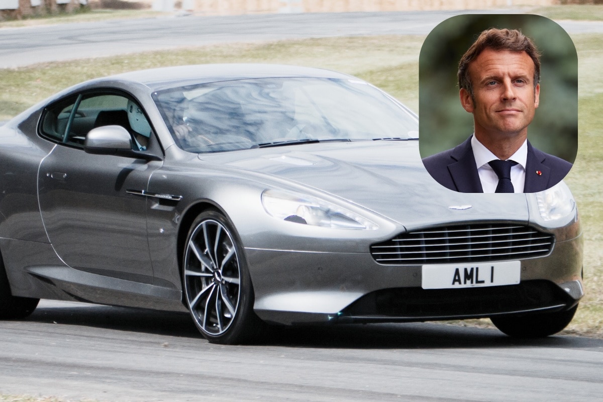 Une Aston Martin à 200 000 euros, le dernier caprice d’Emmanuel Macron ?