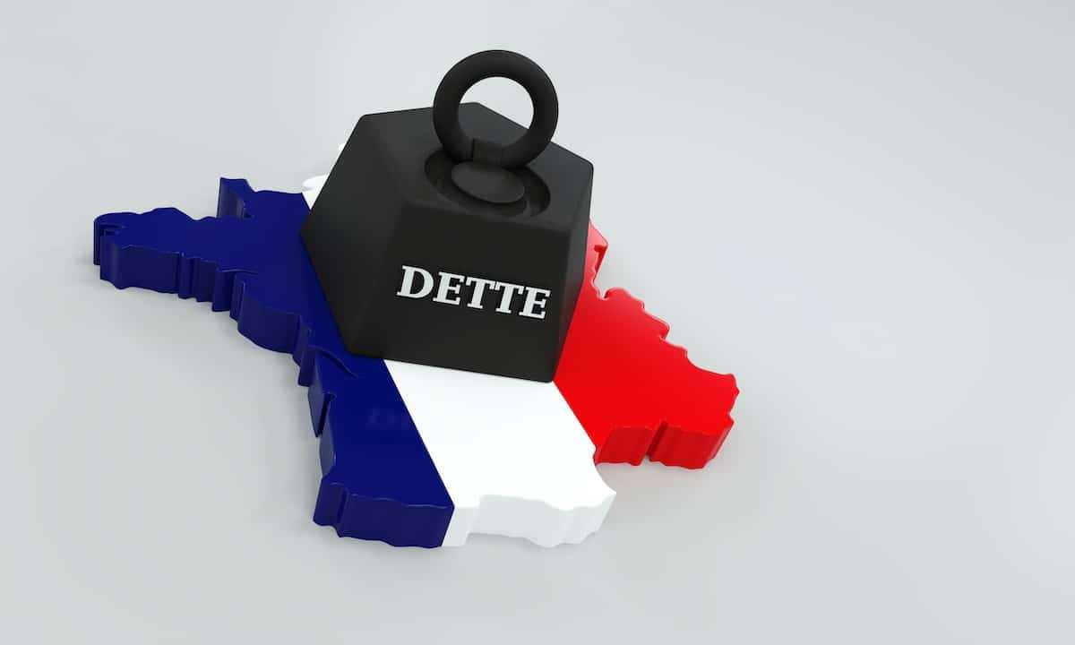 La France écrasée par ses dettes