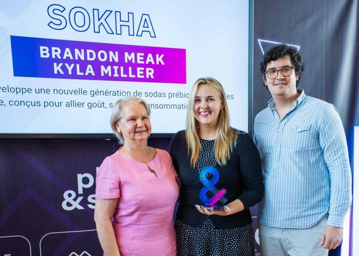 Sokha, la start-up des sodas prébiotiques, sacrée à Troyes lors de la 31ème édition de Plug&Start